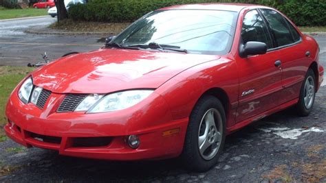 2001 Pontiac Sunfire Se Sedan 22l Manual