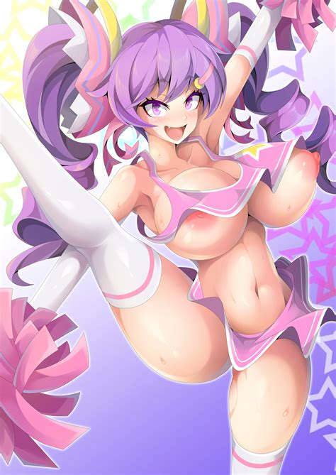 Rule 34 Aisha Elsword Cheerleader Elsword Magical Girl Purple Eyes