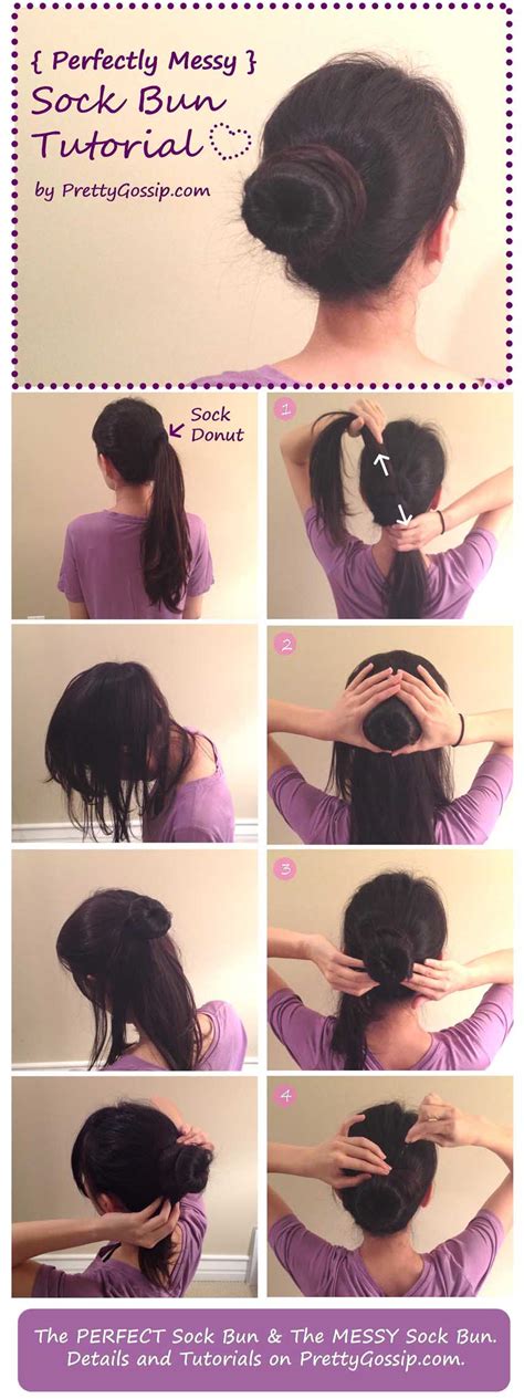 Diy Sock Bun Pictures Photos And Images For Facebook Tumblr