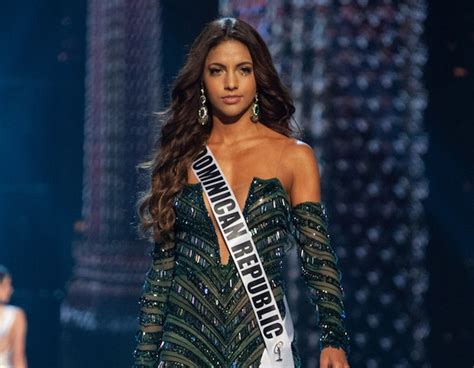 Miss Dominican Republic From Miss Universe 2018 Evening Gown