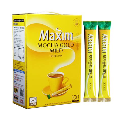 Jual Kopi Sachet Instan Korea Maxim White Goldmocha Gold Coffee Mix 20