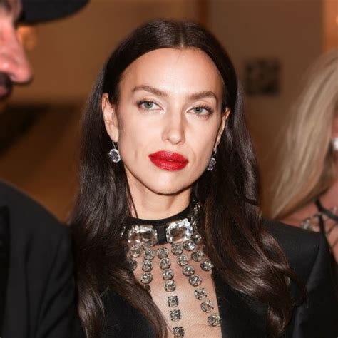Irina Shayk Wore A Jaw Dropping Completely See Through Slip Dress Over Risqué Lingerie—fans Are