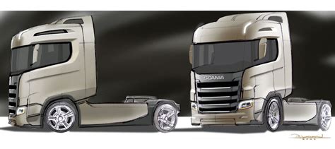 Scania S Series Image Of Strength Autoanddesign