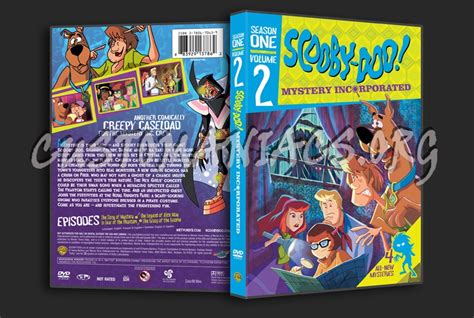 Scooby Doo Mystery Incorporated Season 1 Volume 2 Dvd Cover Dvd