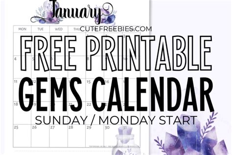 2023 Calendar Archives Cute Freebies For You