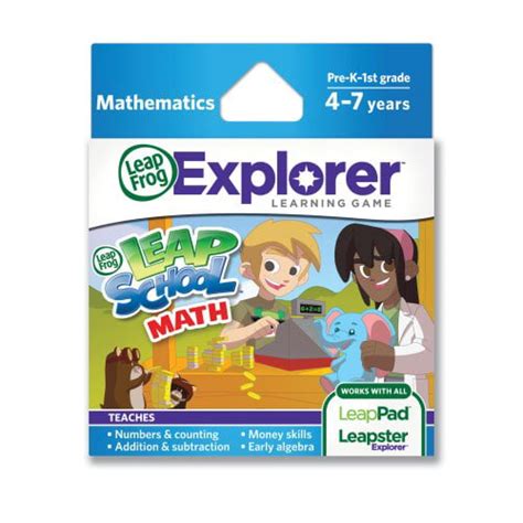 Leapfrog Leapschool Math Learning Game Works With Leappad Tablets