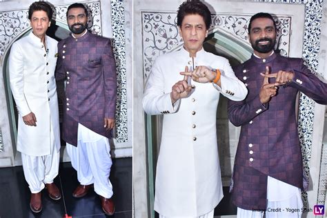 Shah Rukh Khan Looks Dapper In A White Pathani Suit As He Poses With Remo Dsouza On Dance Plus