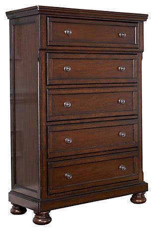 Provide beautiful bedroom storage with this dresser. Porter Collection | Ashley Furniture HomeStore