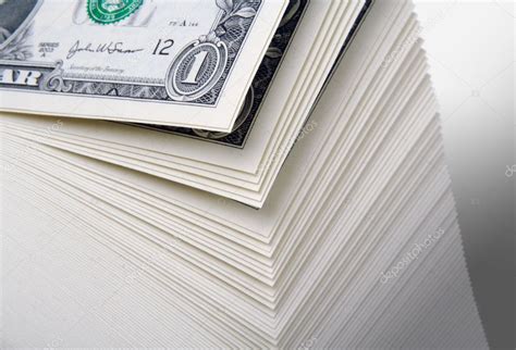 Large Stack Of One Dollar Bills — Stock Photo © Feverpitch 2358223
