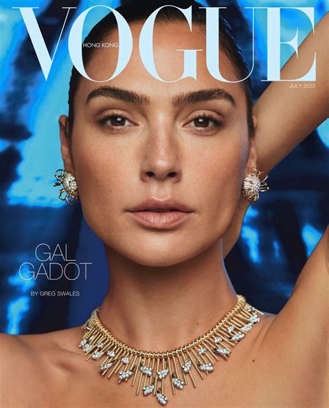 Gal Gadot S Heart Of Stone Thriller On Vogue Hong Kong July — Anne Of Carversville