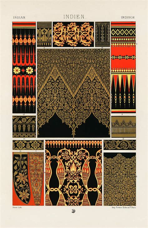 Indian Pattern Designs Free Seamless Vector Illustration And Png