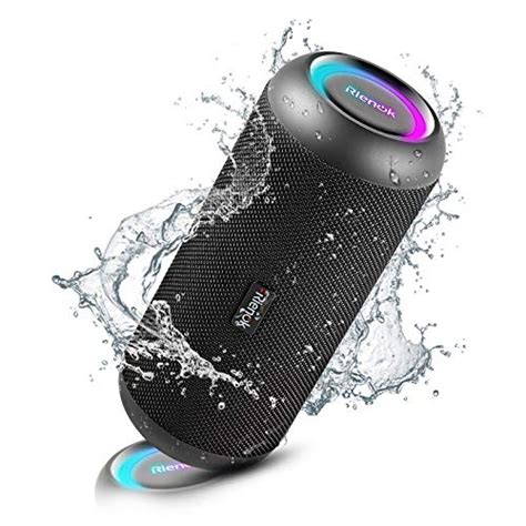 Rienok Portable Bluetooth Speaker 30w Wireless Speaker Tws Pairing Hd Stereo Sound Ip67