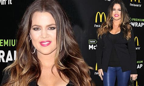 Khloe Kardashian Cuts A Slim Figure At Mcdonalds Mcwrap Launch Party