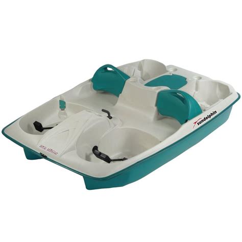 What kind of boat does sun dolphin have? Sun Dolphin Sun Slider 5-Person Pedal Boat-61143 - The ...
