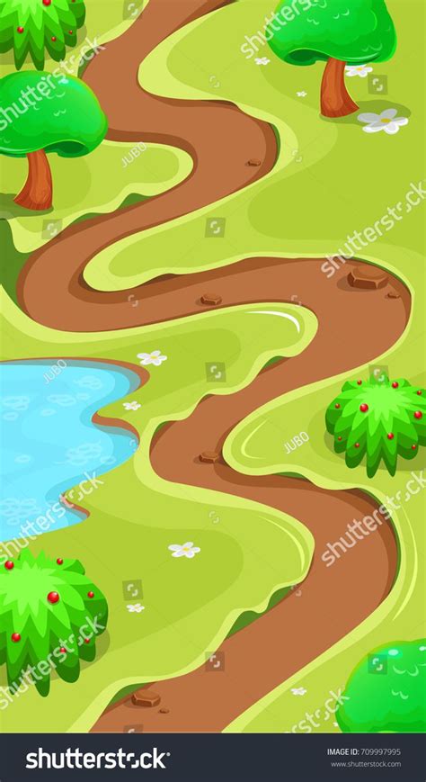 Level Map Assetsforest World Mobile Game User Interface Gui Map Screen