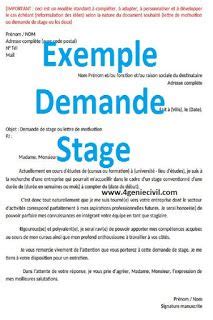 Demande de stage pour la période du… au… p.j. Exemple De Demande De Stage Esat / Demande De Stage ...