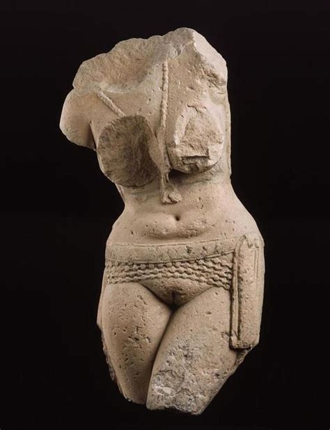 Torso Of A Fertility Goddess Yakshi The Boston Globe Museum Of