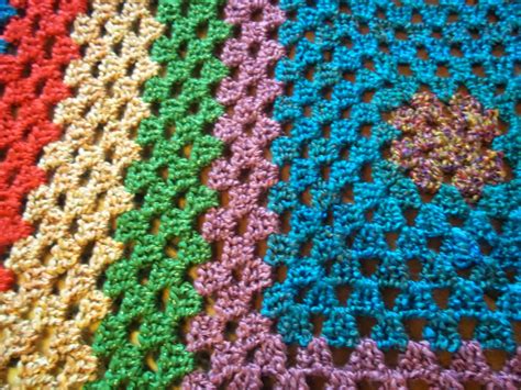 Eden Is Only A Dream Away Crochet Granny Square Afghan