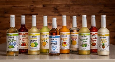 Cocktail Mixers And Syrups 50 Years Perfecting And Crafting Flavors