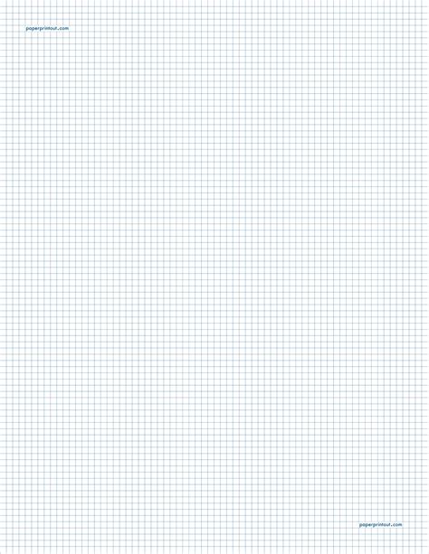 Free Printable Graph Paper 1 Inch