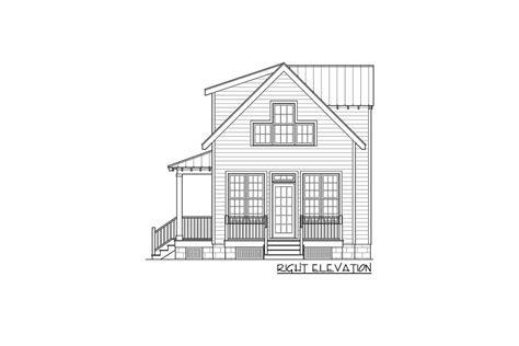 2 Story 3 Bedroom Cottage House With Master Suite House Plan