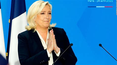 Tras La Derrota En Las Elecciones Marine Le Pen Se Prepara Para Las Legislativas Cnn Video
