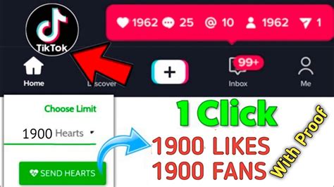 How To Get Free Tiktok Followers And Likes Tiktok Likes Hearts