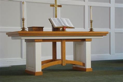 Custom Designed Chancelsanctuary Furniture Gunder Church Furniture