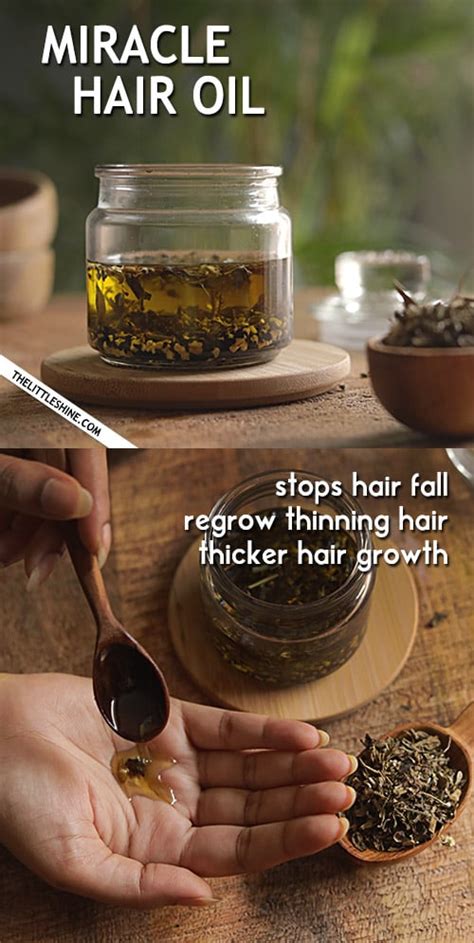Miracle Hair Growth Oil Stop Hair Fall And Grow Thicker Hair The