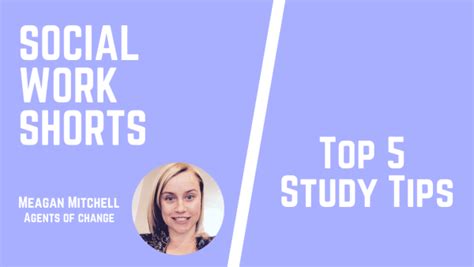 Top 5 Aswb Study Tips For Lsw Lmsw And Lcsw Exams Agents Of Change