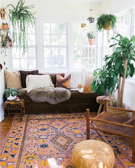 Admiring The Beautiful Spirit In Bohemian Living Rooms