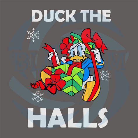 Duck The Halls Christmas Svg Christmas Svg Xmas Svg Christmas T