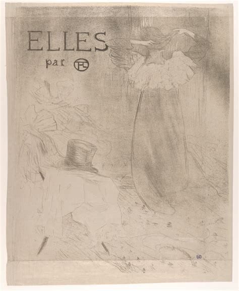 Henri De Toulouse Lautrec Elles Portfolio Cover The Metropolitan Museum Of Art