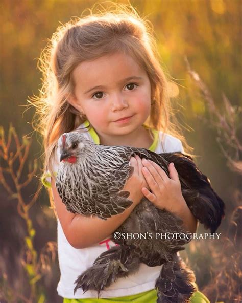 Child Holding Chicken Animals For Kids Animals And Pets Baby Animals