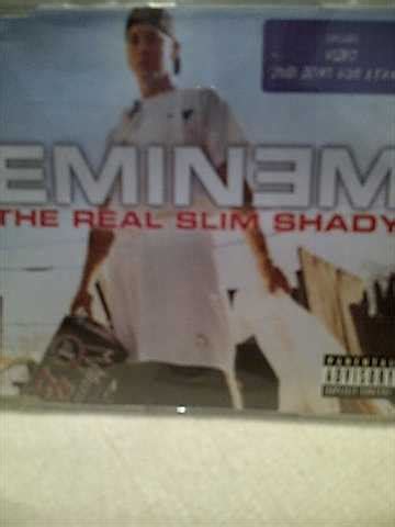 It was released as the lead single a month before the album's release. Other Music CDs - Eminem : The Real Slim Shady : CD Single ...