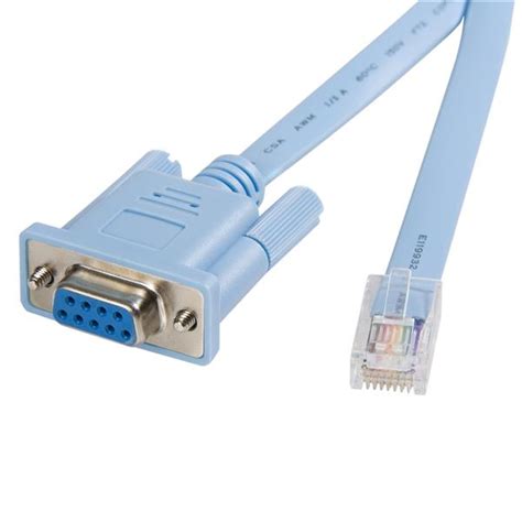 6 Ft Rj45 To Db9 Cisco Console Cable T1 Cables And Router Cables