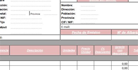 Ejemplo De Un Albarán Todo Lo Que Necesitas Saber Ejemplos 10