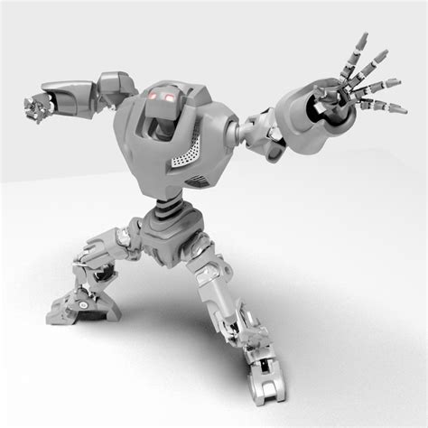 Hero Robot 3d Model