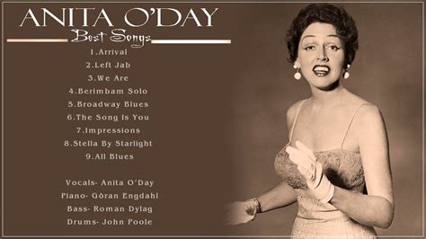 Anita Oday Best Songs Ever Anita Oday Greatest Hits Anita Oday Full Album Youtube