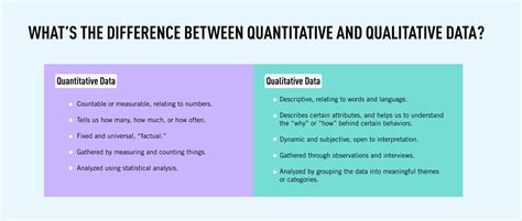 Quantitative Vs Qualitative Data Whats The Difference Examples