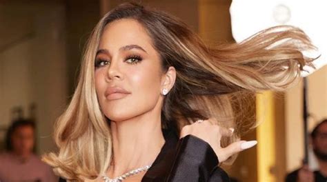 khloe kardashian gives a peek into her new look from the kardashians set
