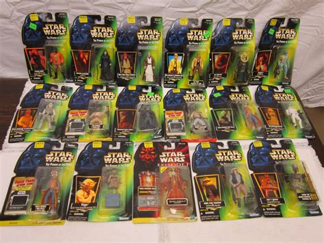 Vintage Lot Of Star Wars Figures All In Original Boxes 17 Total By