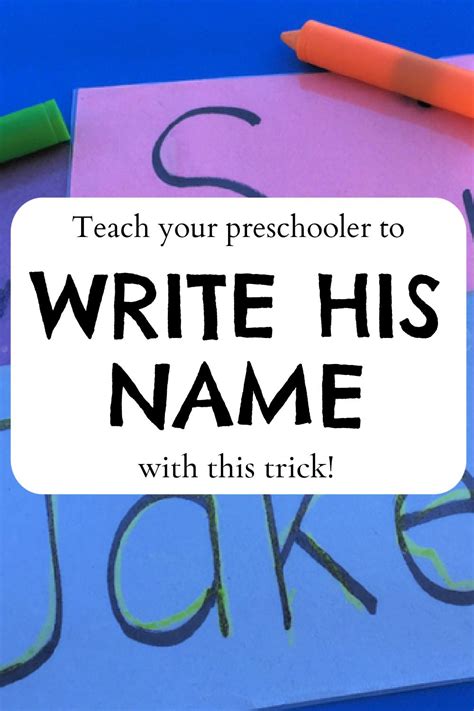 Help Preschoolers Practice Name Writing With This Reusable Diy Name Mat