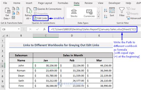 7 Solutions For Greyed Out Edit Links Or Change Source Option In Excel