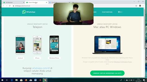 Tutorial Menginstall Aplikasi Wa Di Pc Youtube