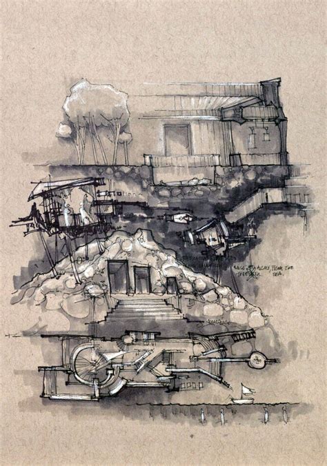 Drawing ARCHITECTURE | Architecture drawing, Architecture sketch, Art and architecture