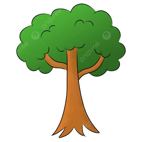 Cartoon Green Tree Png Clipart Best Web Clipart