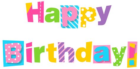 Colorful Happy Birthday Png Clipart Image Happy Birthday Logo Happy My Xxx Hot Girl