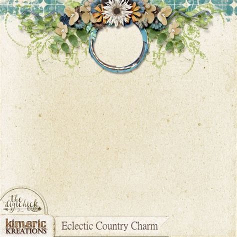 Kimeric Kreations An Eclectic Country Charm Cluster To Share Tonight