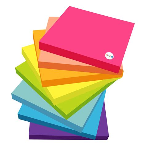 Ofixo Reative Colorful Sheets Memo Pad Note N Times Post Note Paper